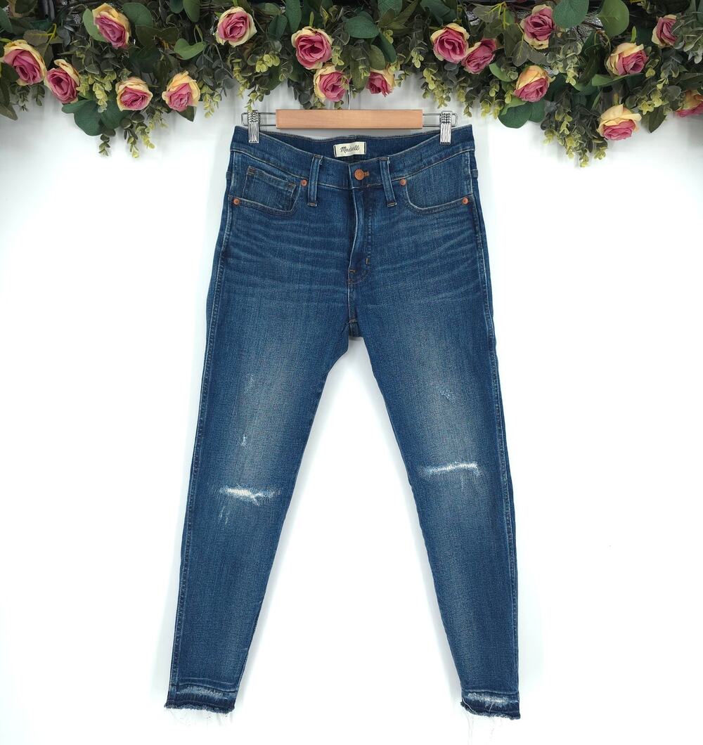 Madewell 9" High-Rise Skinny Jeans Size 30P